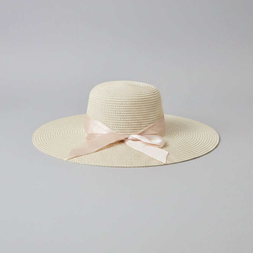 Qeshta Bow Floppy Hat
