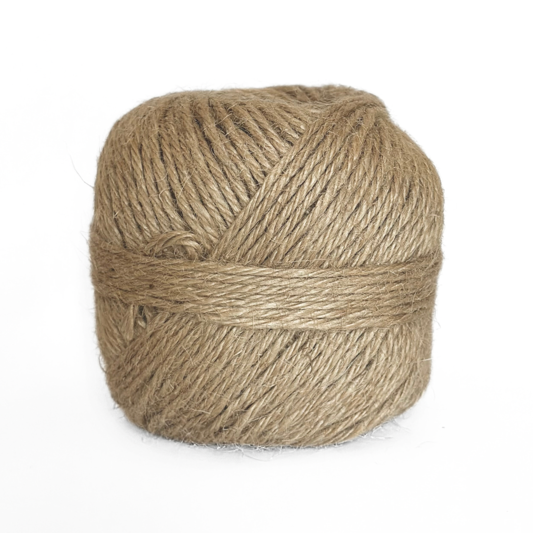 Jute rope for crafts - 2 mm - 100 gm