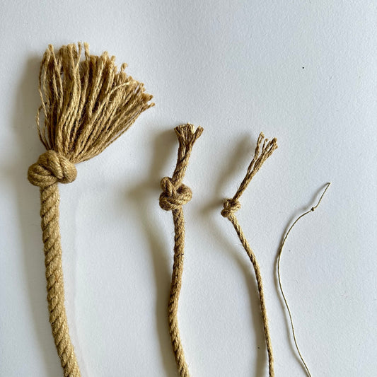 Jute rope - 1 meter