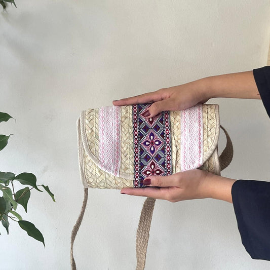Palm bloom cross bag