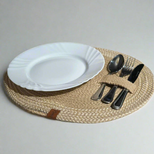 Harmony Jute Oval Placemat