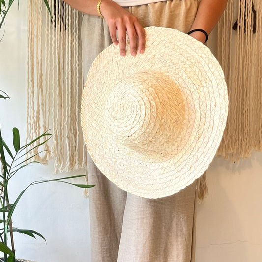 PALMERA palm leaves hat