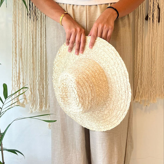 Breeze cowboy palm leaves hat