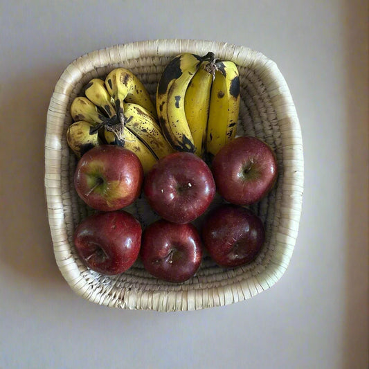 Coiled Palm Leaves Plate