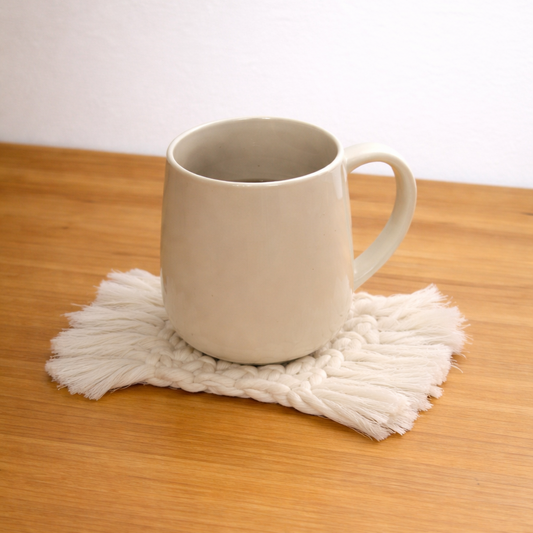 BAYT Macramé Rectangular Coaster