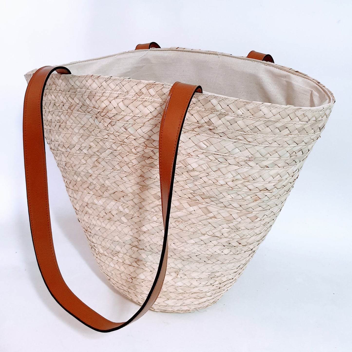 Beach bag - Leather handle