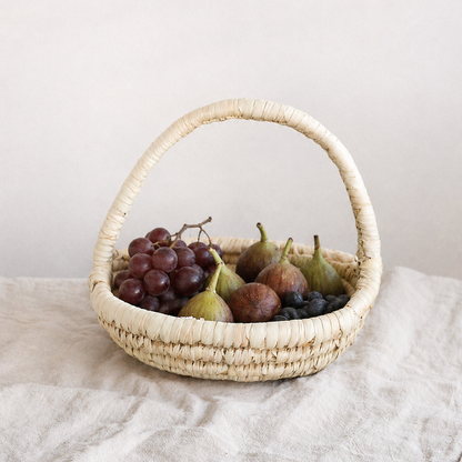 Palm Oval Basket