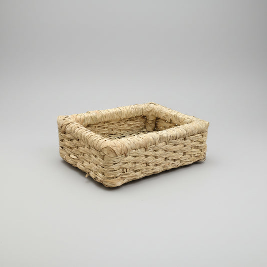 Handwoven Palm Organizer Tray