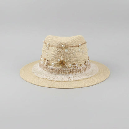 Seaside Fedora Hat - Beige