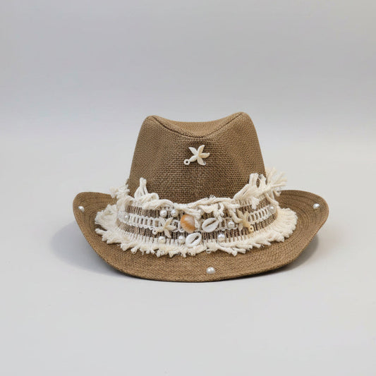 Seaside Fedora Hat - Chocolate