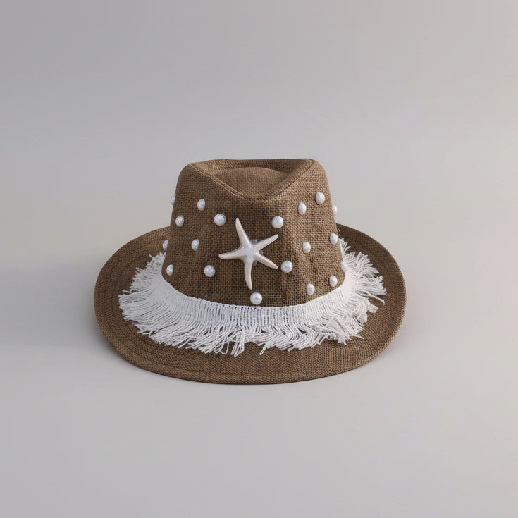 Seaside Fedora Hat - Chocolate