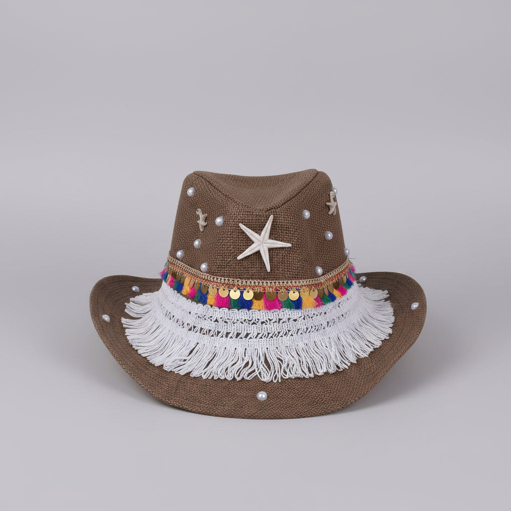 Seaside Fedora Hat - Chocolate