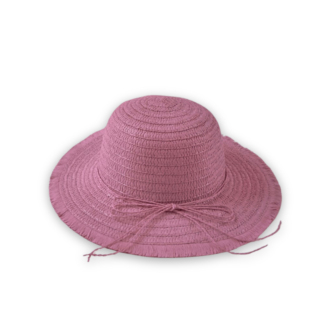 Floppy beach hat with fringes (Kids)