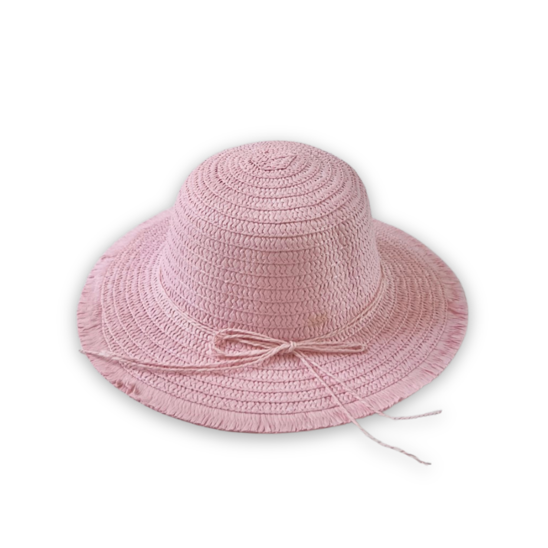 Floppy beach hat with fringes (Kids)