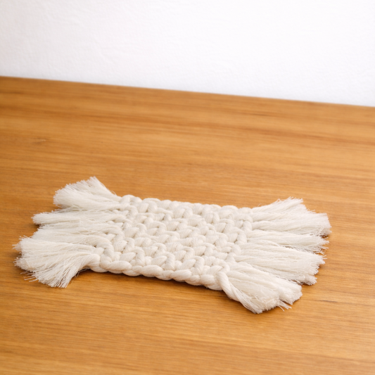 BAYT Macramé Rectangular Coaster