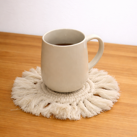 BAYT Macramé Round Coaster