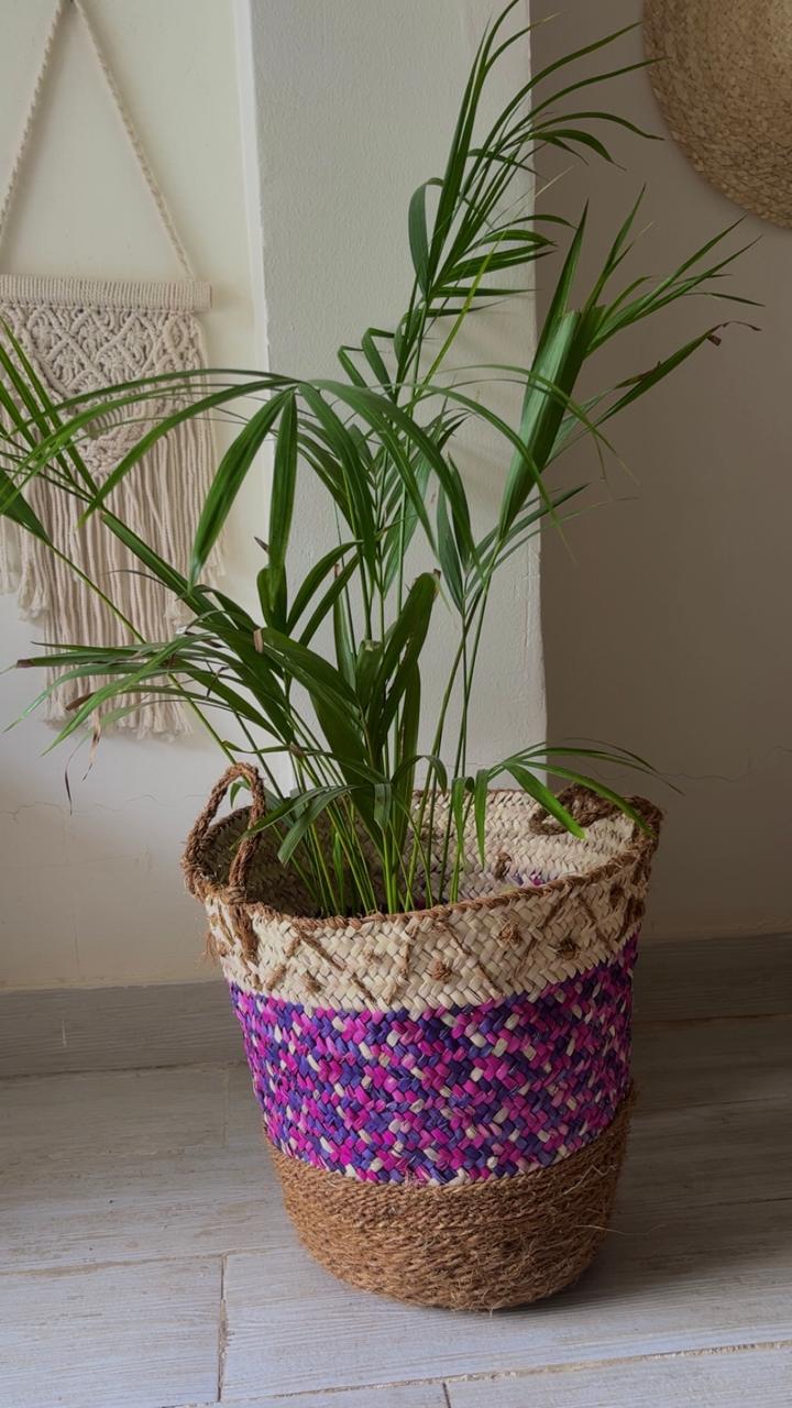 Palm Color Blend Basket