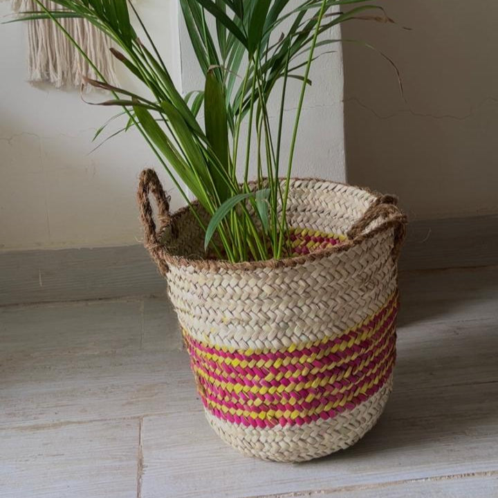 Palm Color Blend Basket