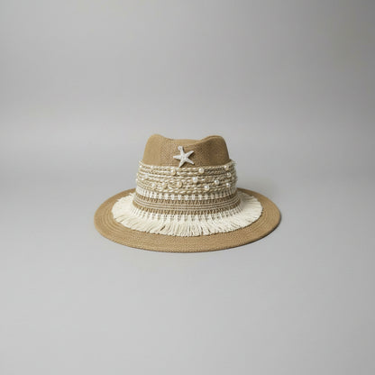 Seaside Fedora Hat - Brown
