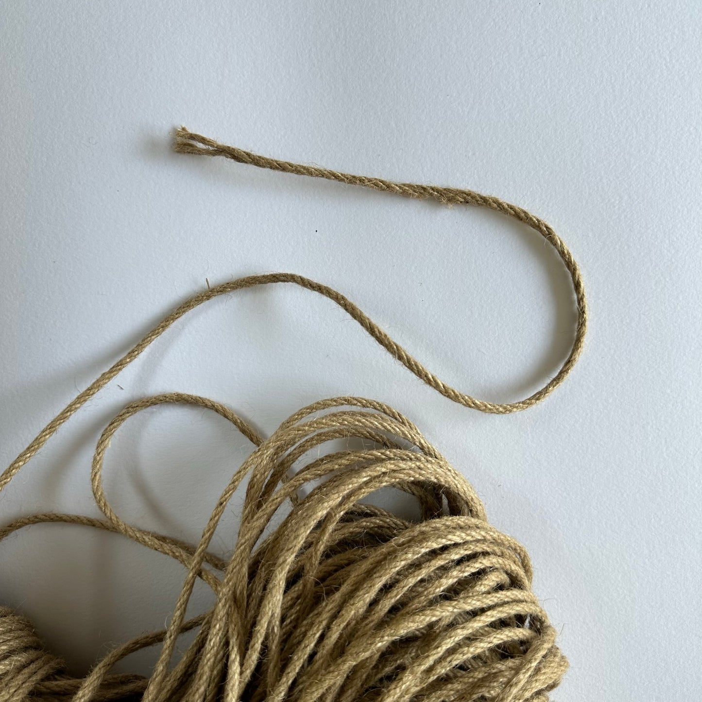 Jute rope - 1 meter