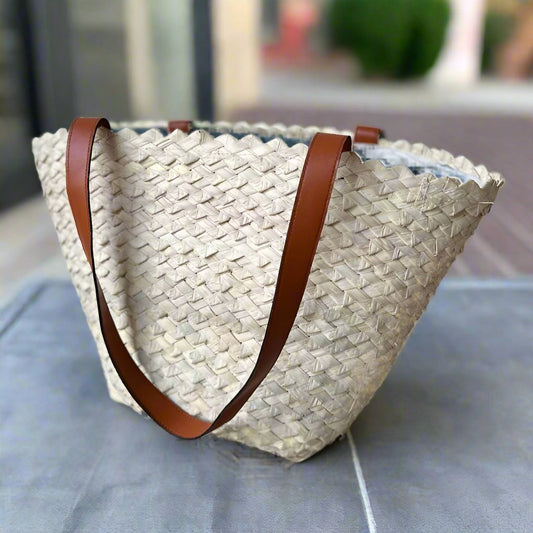 Eco-Chic Palm Tote