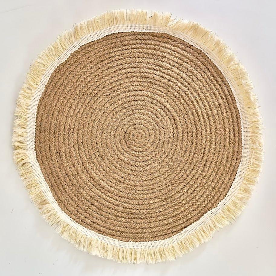 Harmony Fringe Jute Placemat