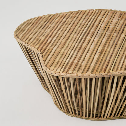 Al Rayan woven side table, view 4 — Khoos