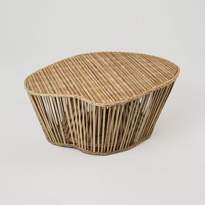 Al Rayan handwoven palm side table — Khoos