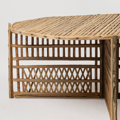Ala al-Ard woven table and chair set, view 6 — Khoos