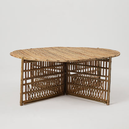 Ala al-Ard woven table and chair set, view 4 — Khoos