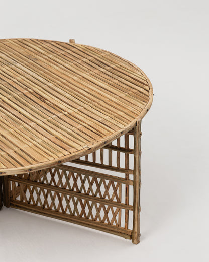 Ala al-Ard woven table and chair set, view 5 — Khoos