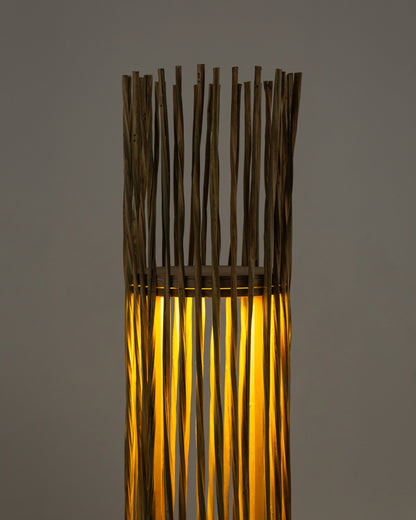 Twist woven pendant light, view 7 — Khoos
