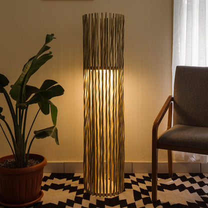 Twist sculptural woven pendant light — Khoos
