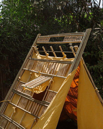 Nawa woven play tent, view 3 — Khoos