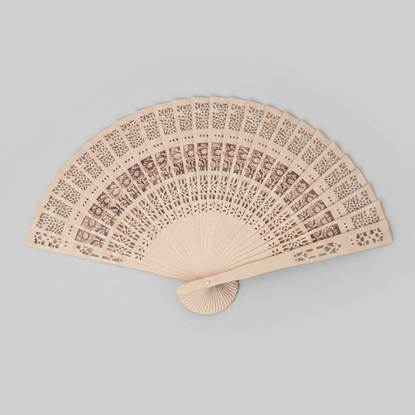 Wooden fan