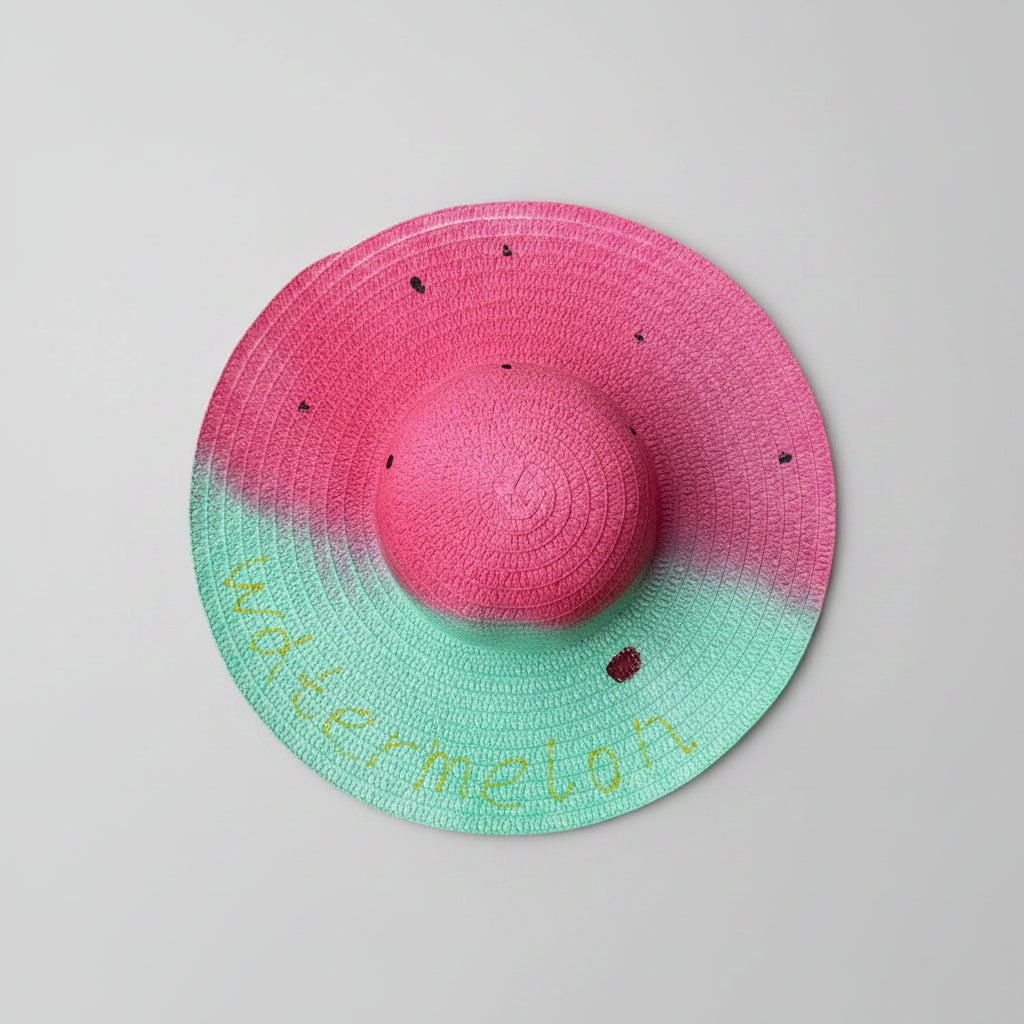 Melon Splash Beach Hat