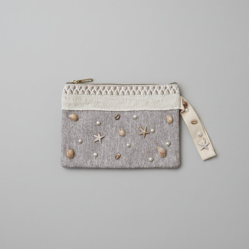 Coastal Treasures Clutch