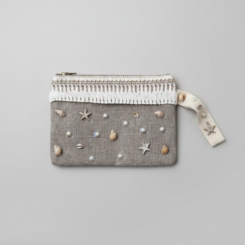 Coastal Treasures Clutch