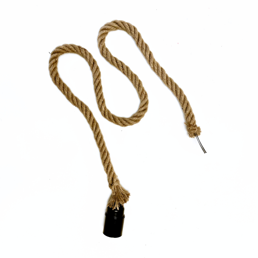 Lum Rope Jute Lamp Rope, 120 cm | Khoos