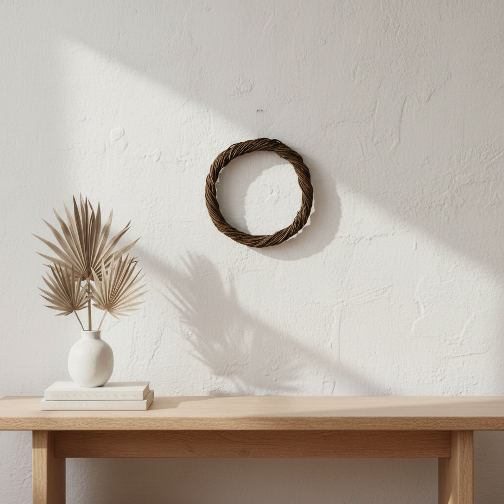 NEST willow loop wreath frame for DIY decor — Khoos