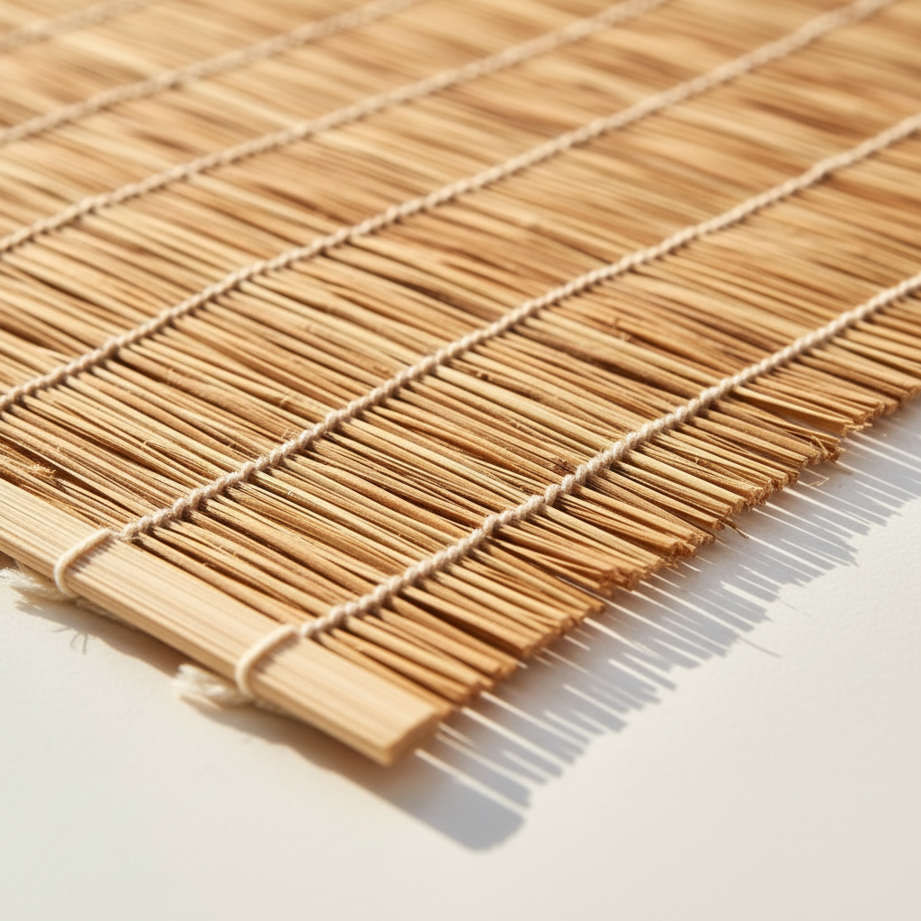 Oasis rectangular placemat, detail of the weave — Khoos