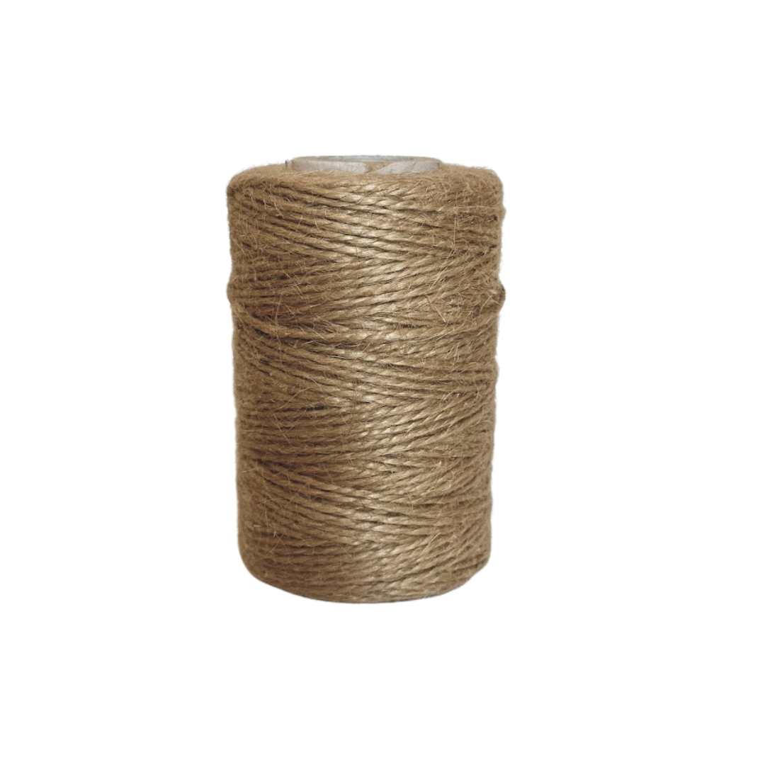 Jute rope for crafts - 2 mm - 100 gm