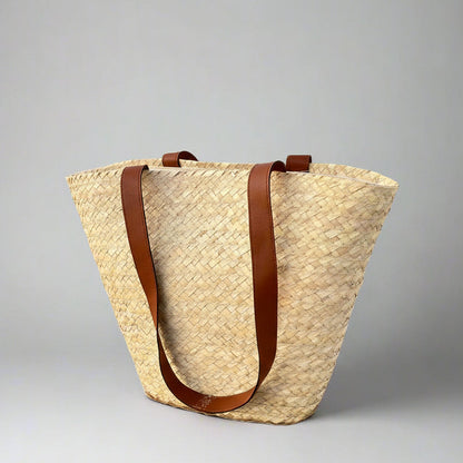 Beach bag - Leather handle