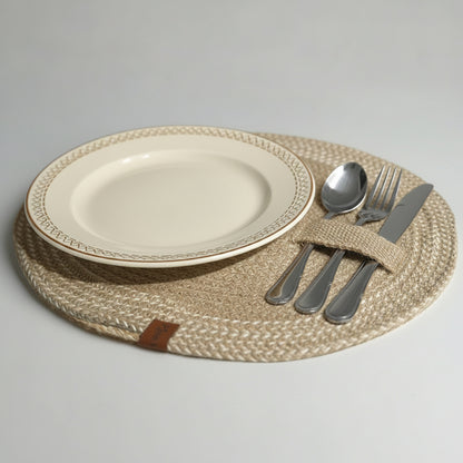 Harmony Jute Oval Placemat