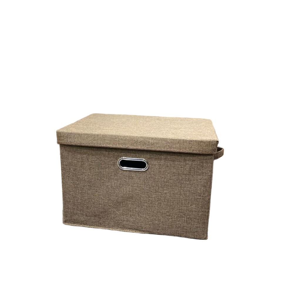 Brown Foldable Storage Box