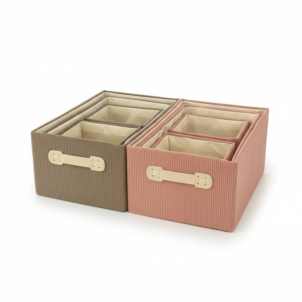 Velvet Storage Box (Set of 4)