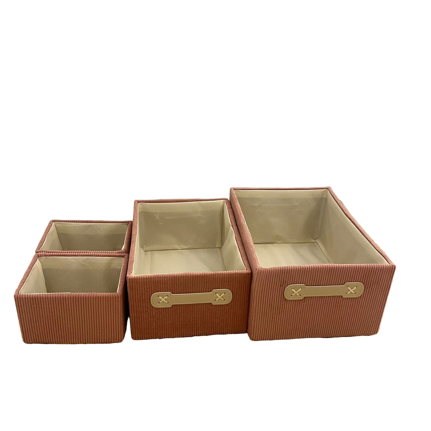 Velvet Storage Box (Set of 4)