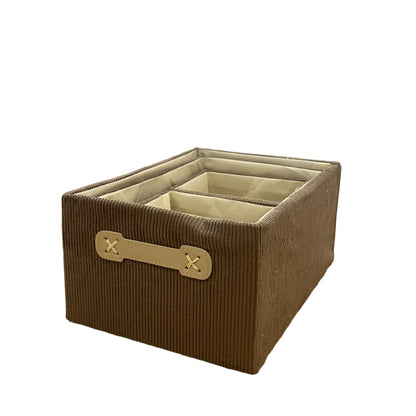 Velvet Storage Box (Set of 4)