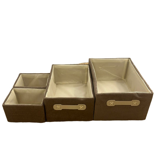 Velvet Storage Box (Set of 4)