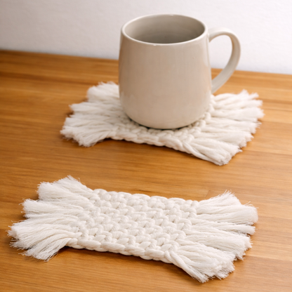 BAYT Macrame Rectangular Coaster